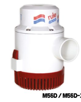 BILGE PUMP RULE 4000 GPH – M56D & M56D-24